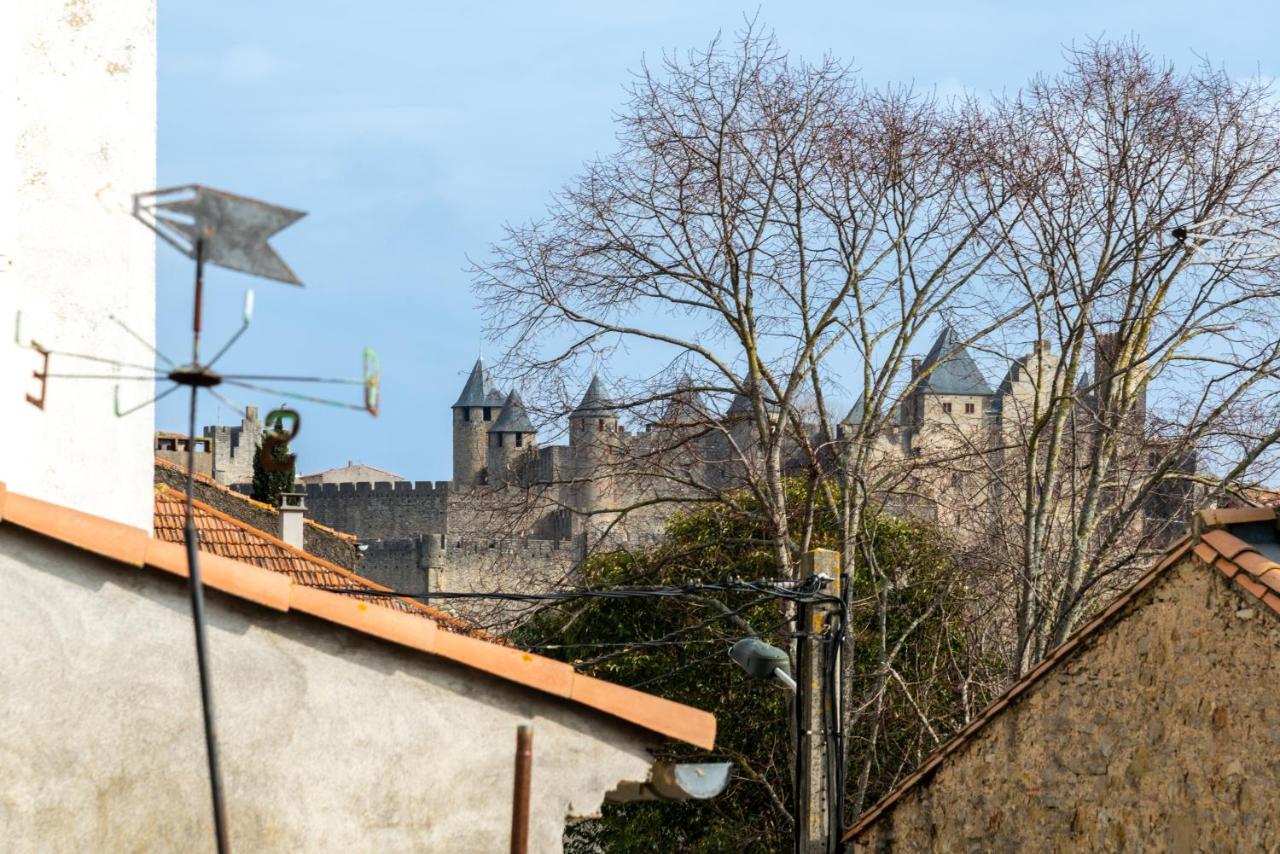 Apartamento L'Arche De La Cite Avec Netflix Fibre Et Clim Carcasona Exterior foto